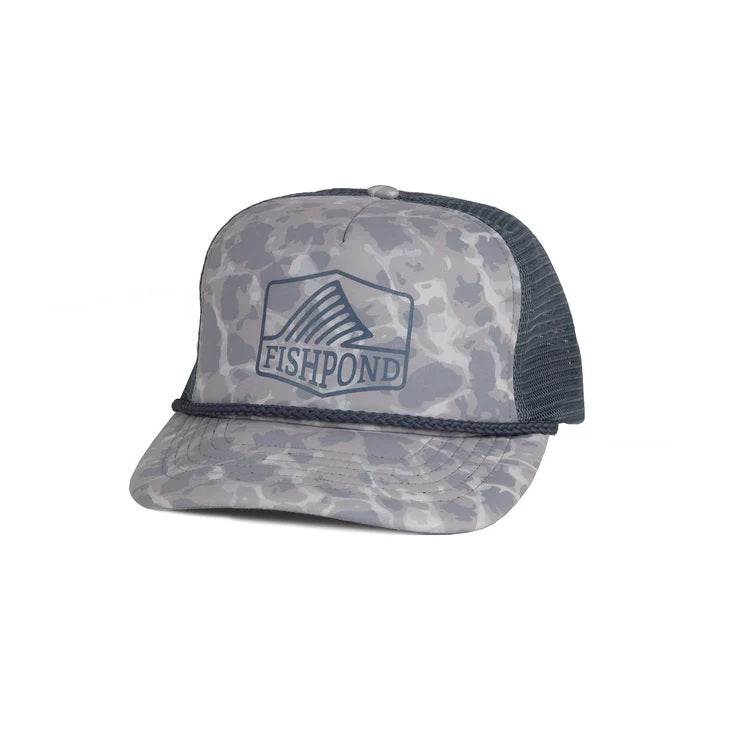 Dorsal fin Trucker Hat- Overcast Camo